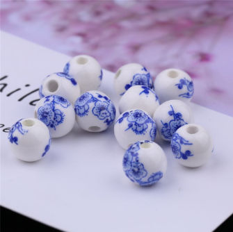 Wholesale 100pcs Ceramics Beads Jewelry Round Material DIY Carft Porcelain 8mm Wholesale 100pcs Ceramics Beads Jewelry Round Material DIY Carft Porcelain 8mm