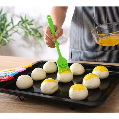 Buy Wholesale China Custom Logo Silicone Pastry Brush Baking
