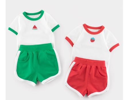 Custom Summer High Quality 100% Cotton Top and Bottom Fashion Kids Set  Pleated Edges Sleeveless Top Baby Kids Children Clothes - China Children  Clothes and Baby Set price