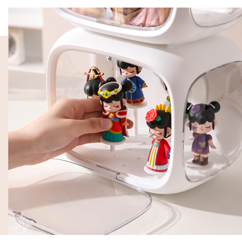 Source New Acrylic Blind Box Storage Display Stand Toys Cabinet Dolls  Display Case Dustproof Perfume Organizer Portable Storage Box on  m.