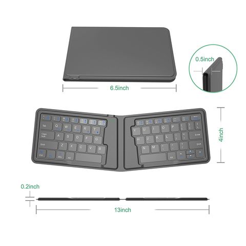 Folding Bluetooth Keyboard & Touchpad – RealWear