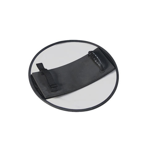UNITED SHIELD Riot Shield: Riot, 48 in Ht, 24 in Wd, 9.25 lb Wt, Curved