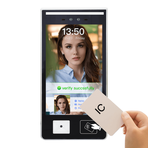 China Biometric Facial Recognition Time Attendance Terminal Access ...