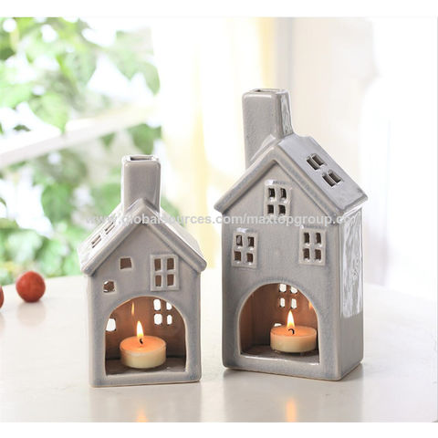 Buy Wholesale China Tealight Essential Oil Burner With Candle