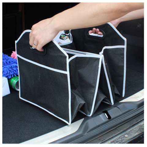 Car Boot Organiser Shopping Tidy Collapsible Space Saving Storage Box Car  Trunk Organizer Folding Sturdy Robust Car Storage Box