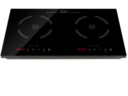 Zhongshan factory Doule induciton cooktop, electric cooker, Horizontal electric stove cooking ETL supplier