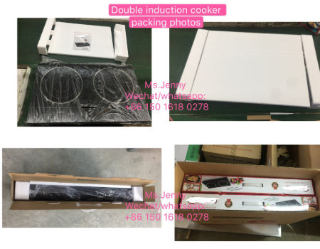 Zhongshan factory Doule induciton cooktop, electric cooker, Horizontal electric stove cooking ETL supplier