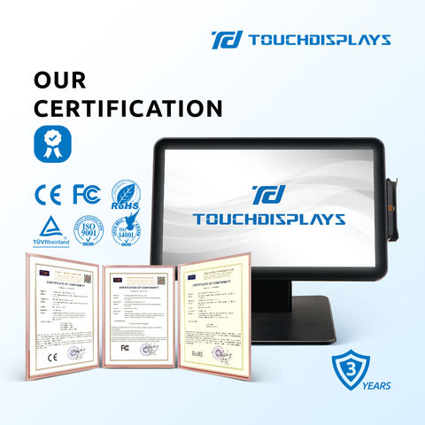 China 15.6 inch capacitive Touch screen All in one POS Terminal systems ...
