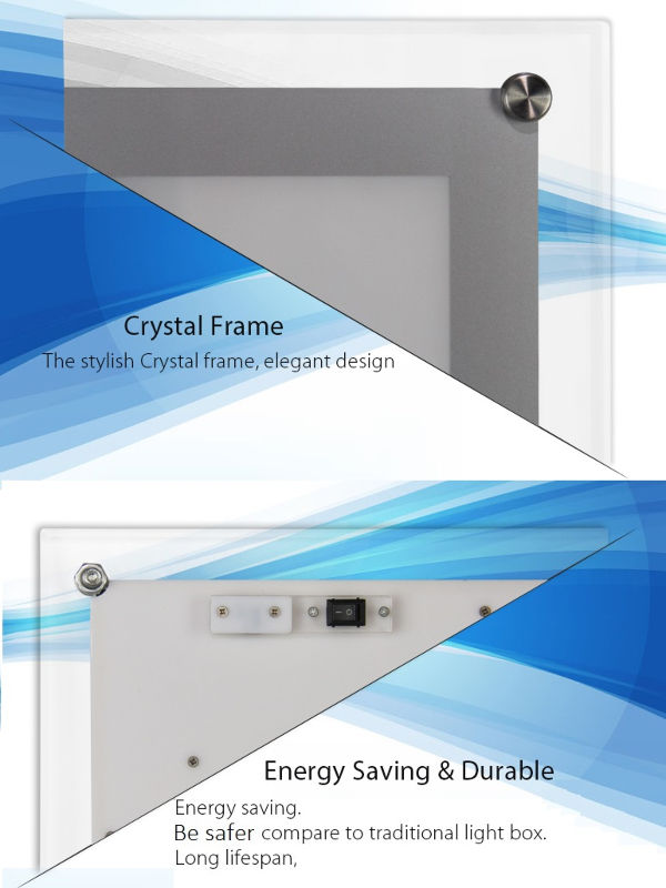 China Crystal double side light box, advertising, acrylic light box ...