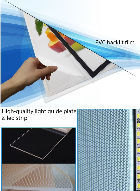 China Crystal double side light box, advertising, acrylic light box ...