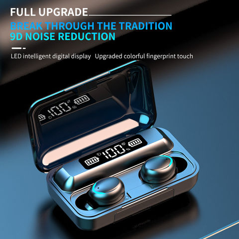 Buy Wholesale China F9 True Wireless Stereo Tws Bluetooth Earbuds With Power Bank Tws Earbuds at USD 4.16 Global Sources