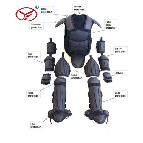 Equipo Antidisturbios Policial 1/6, Armadura Completa, Traje Antidisturbios para Policía