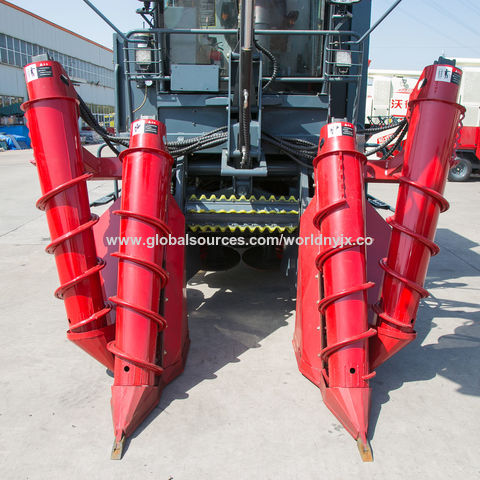 China FMWORLD GQ Wheeled Sugarcane Harvester New Technology On Global Sources Sugar Cane