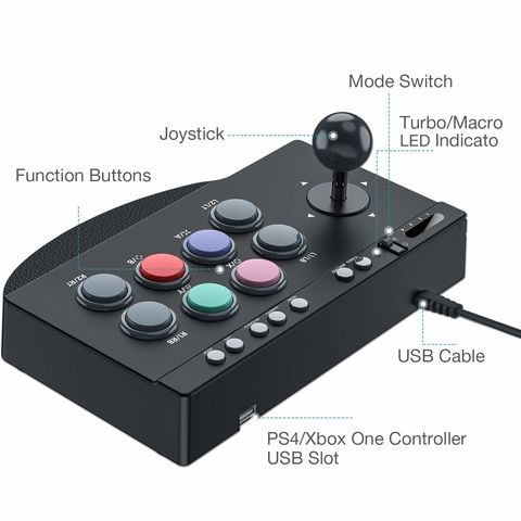 Pxn 0082 Best Price Arcade Joystick, Arcade Fightstick For