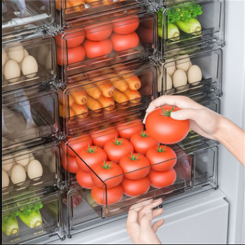 Refrigerator Storage Box Vegetable Fruit Storage Box Fridge