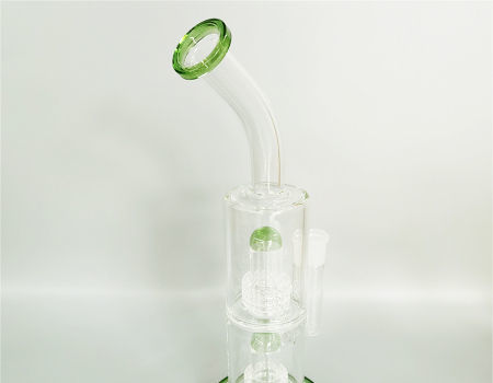 Buy Standard Quality China Wholesale Water Pipe Smoking Hookah Bubbler,multicolored  Glass,green Glass,glass Smoke Pipe $15 Direct from Factory at Hengshui  Dingyue Products Co., LTD
