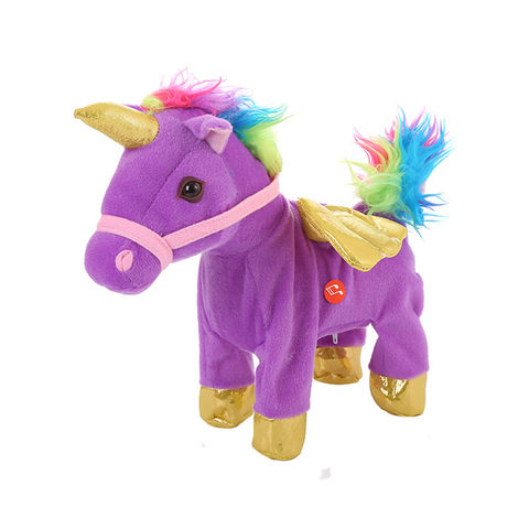 New Cute Electric Dancing Walking Singing Unicorn Plush Toy Dancing Unicorn Walking Unicorn Plush Unicorn Buy China Wholesale Plush Toys 4.7 Globalsources