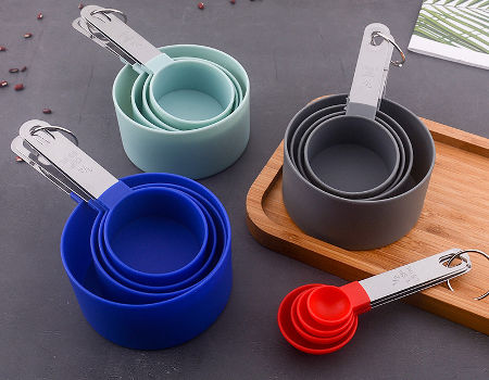 Buy Wholesale China Multi Purpose Spoon Cup Measuring Tools Pp Baking  Accessories Plastic Stainless Steel Handle Kitchen & Measuring Cups And  Spoon at USD 0.29