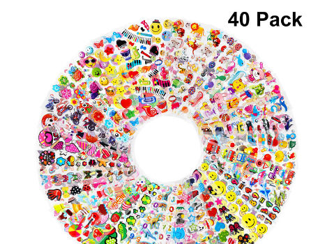 1 Sheet Cars Stereoscopic Bubble Wall Puffy Stickers Lot Kids' Crafts Gift U 
