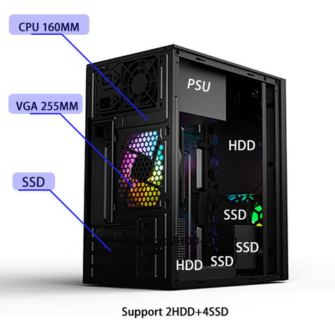 China Computer Case & Tower Desktop Gaming Cabinet Casing Bilgisayar ...