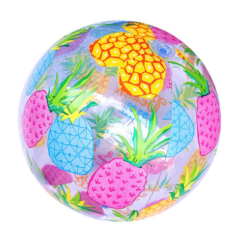Elcoho 9-Piece Beach Party Set - 4 Fruit Pool Floats & 4 Beach Balls With Pump