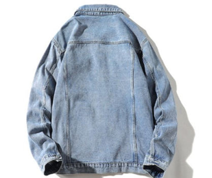 size s men's denim coats & jackets