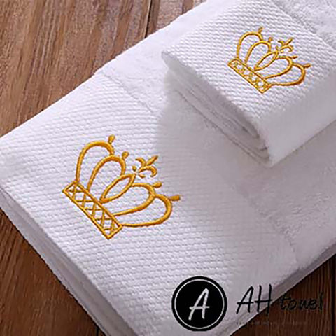 100% algodón bordado Hotel toallas - China Hotel bordado toalla y toallas  precio