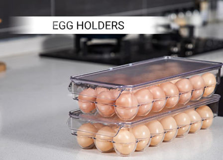 Buy Wholesale China Egg Holder For Fridge Egg Container Fridge Organizer 21 Egg  Tray & Egg Holder For Fridge at USD 2.74