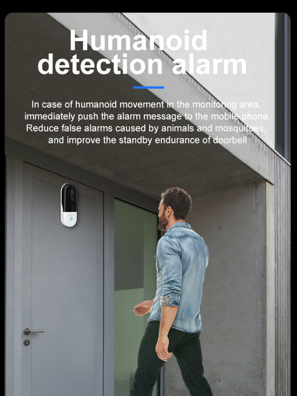 China Smart wifi doorbell smart home doorbells video systems
