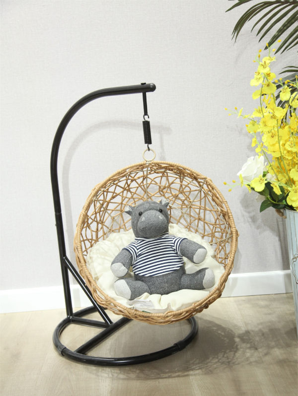 hanging cat bed wicker