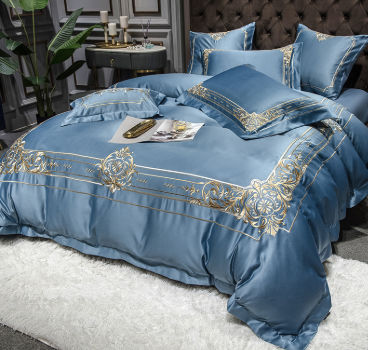 Luxury Brand 4Pcs Classic New Design Duvet Cover Queen Bedding Sets