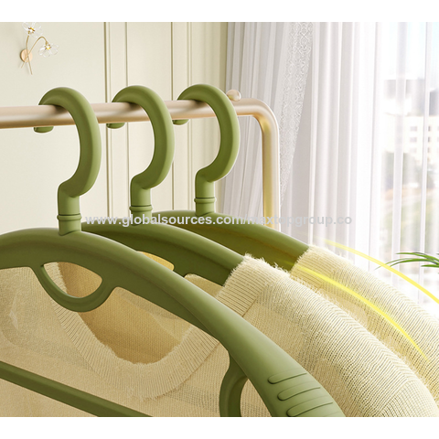 Buy Wholesale China Plastic Hangers Durable Tubular Shirt Hanger Ideal For  Laundry & Everyday Use, Slim & Space Saving & Clothes Hangers at USD 0.38