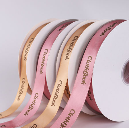 Custom Logo 7/8 Satin Ribbon