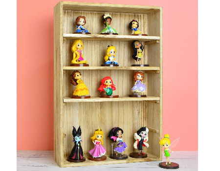 Figures, Shot Glasses, Spice Can or Collection Wooden Wall-Mounted Display Shelves Rack supplier