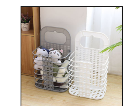 Buy Wholesale China Wall-mounted Folding Laundry Basket Peva Portable Home  Use Collapsible Storage Basket & Collapsible Storage Basket at USD 2.15