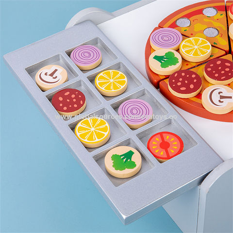 Buy Wholesale China New Design Realistic Wooden Pizza Toy Set For Kids  Pretend Play W10b399 & Pizza Toy Set at USD 5