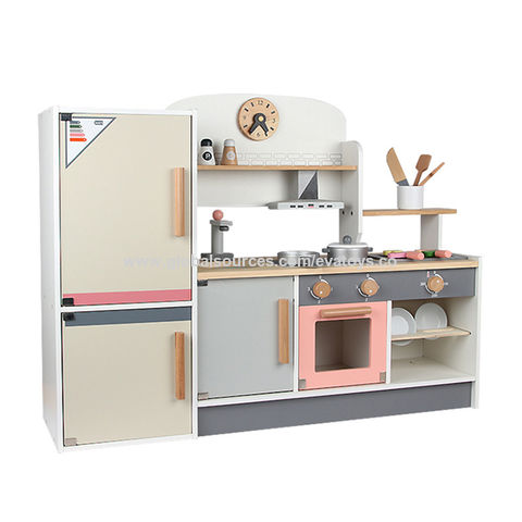 Compre Novedad: Cocinita De Madera De Juguete Para Niños Con Luces