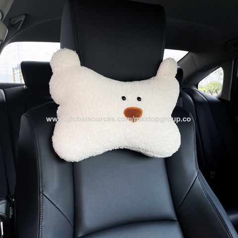 Car Seat Headrest Neck Pillow Auto Neck Support Memory Foam Soft