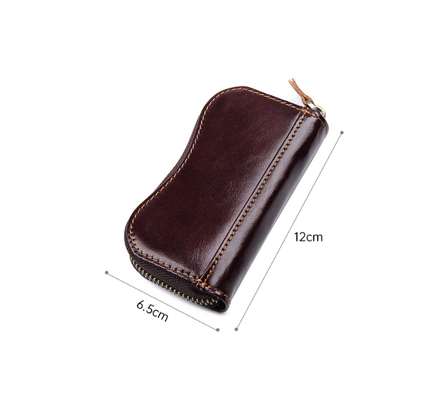 Buy Wholesale China Wallet With Key Ring Case Mini Genuine Leather Key Card Holder  Wallet & Key Wallet at USD 2.85