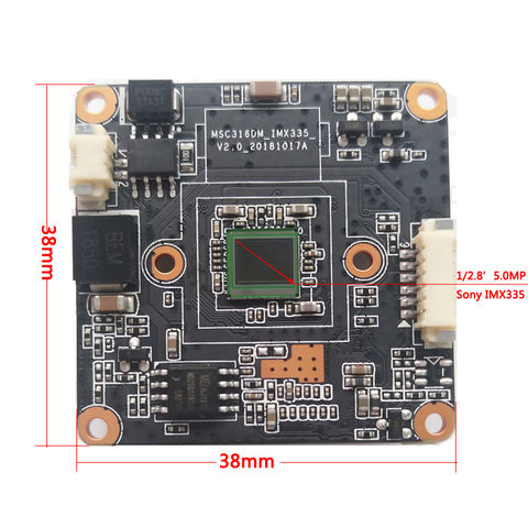 China 5mp IP camera module 2592*1944@15fps cctv camera module with ...