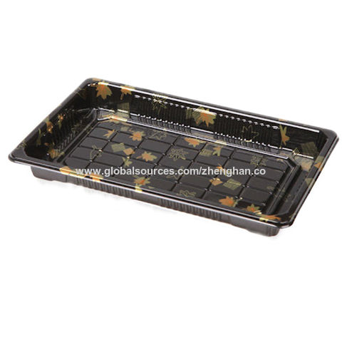 Disposable Plastic Sushi Container Togo Printing Box with Anti-Fog Lid for  Fruit Meat Rolls Rice Balls - China Plastic Container and Sushi Boxes price