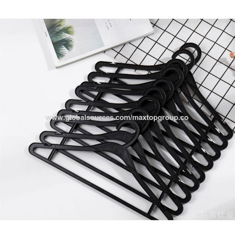 Buy Wholesale China Plastic Hangers Durable Tubular Shirt Hanger Ideal For  Laundry & Everyday Use, Slim & Space Saving & Clothes Hangers at USD 0.38