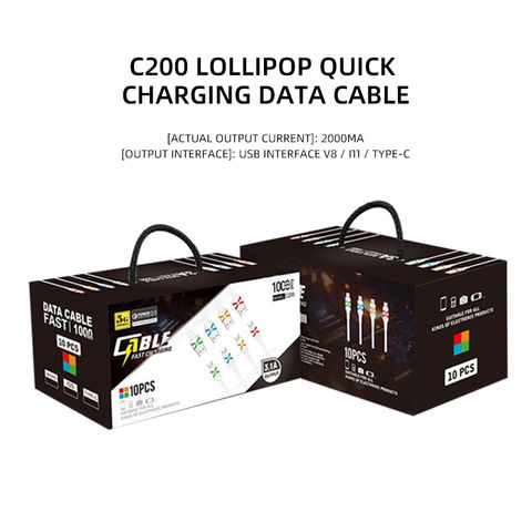 Top sale USB to Micro USB Fast Charging Cables For Android Mobile Phone Devices White Micro Cable