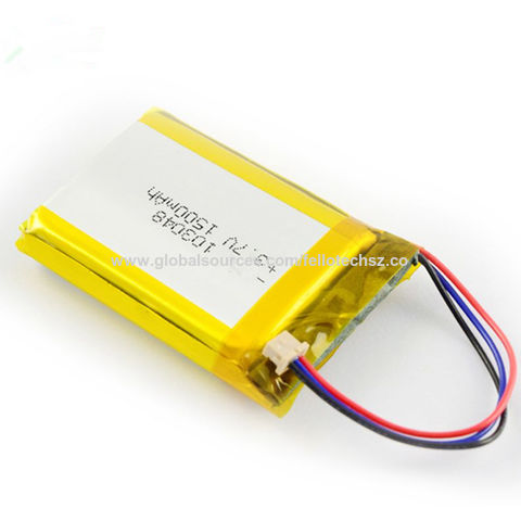 China Whole Sale 3.7V 3000mAh Lipo Battery Rechargeable 103665 Lithium ...