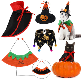 Estvaux Pet Halloween Costumes Dogs Cats Halloween Vampre Pets