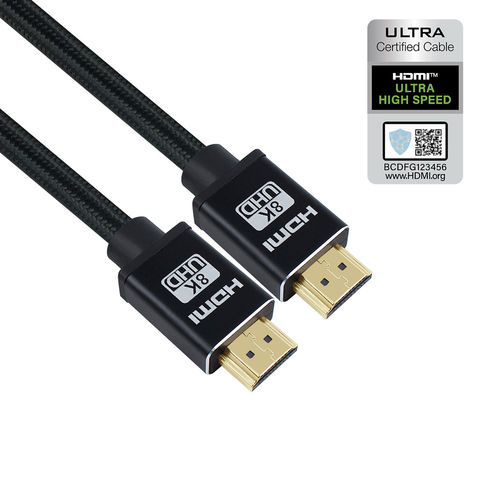 Cable HDMI 1.5 Metros Full HD 3D V1.4 PVC negro HDMI a HDM