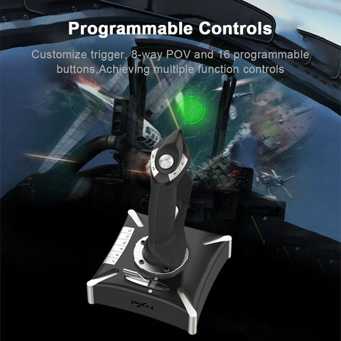Buy Wholesale China Pxn 2119pro Upgraded Pc Flight Joystick Throttle, Flight  Simulator Controller For Ps4, For Xbox, Pc & Flight Joystick at USD 38.85