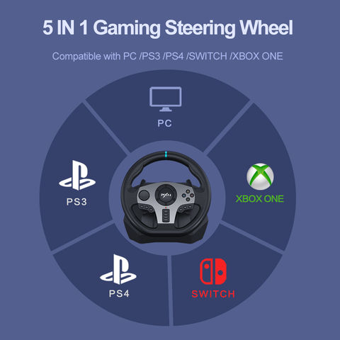 PXN V3 Pro Game Steering Wheel Racing Simulator 180 Rotation Gaming Volante  For PC Windows/PS4/SwitchXbox One/Xbox Series X/S