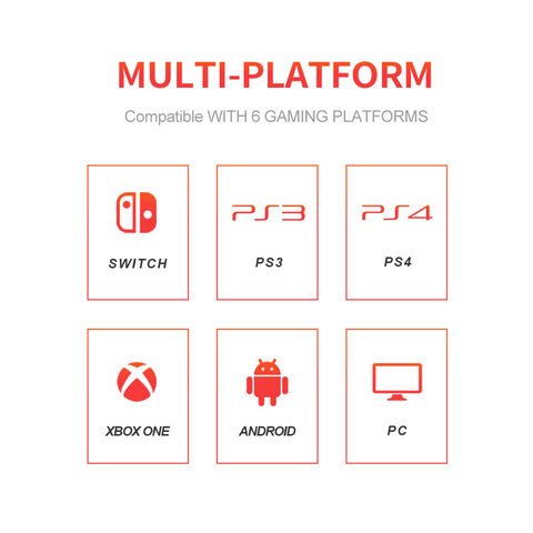 PXN 0082 Arcade Stick, Fight Sticks PC with Turbo & Macro  Functions,Compatible with TV/PC/PS3/PS4/Switch