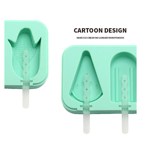Buy Wholesale China Bpa Free Home Use Silicone Ice Cream Popsicle Maker Ice  Pop Mold With Lid & Silicone Popsicle Mold at USD 1.55